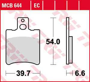 PASTIGLIE FRENO APRILIA RS,RX,SR,SX