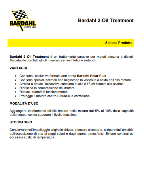 B2 additivo olio 300ML