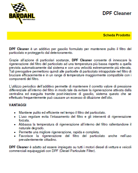 DPF Cleaner 250ML