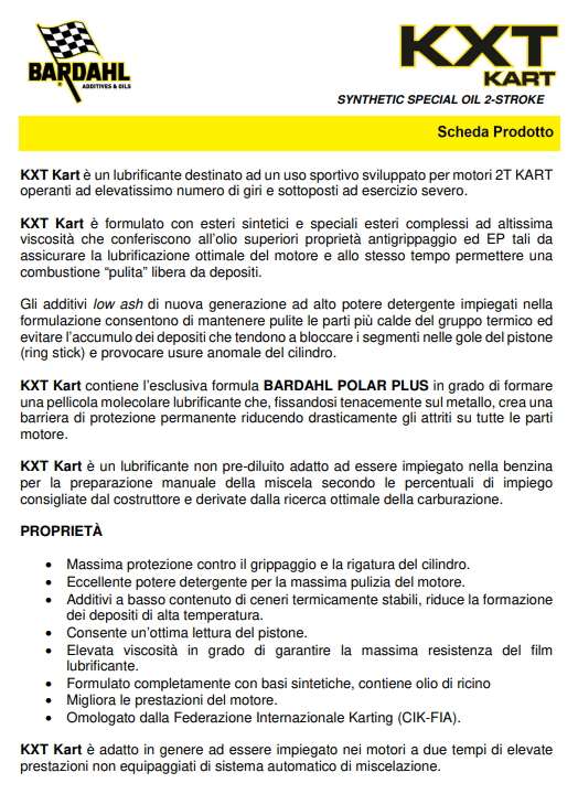 KXT KART 1Lt