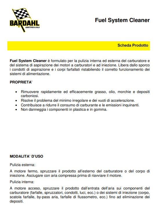 Pulitore Carburatori 400ML